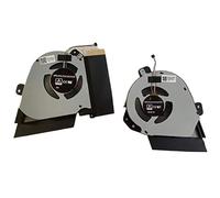 ZCDYGHU Ventilateur de Refroidissement CPU GPU pour ASUS pour Rog GX502DU GA502 GA502D GA502DU GU502 GU502DU GU502GV GU502GW GU505D GU505 GU505DU DC 5V Series