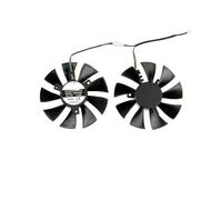 ZCDYGHU Ventilateur de Refroidissement GPU 85 mm GA91S2H 4 Broches pour ZOTAC pour Carte Graphique GTX 1060 6 Go 1070 Mini GTX1050Ti GFY09010E12SPA(Black 2-Fan 40MM)