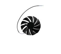 ZCDYGHU Ventilateur de Refroidissement GPU GA92S2U 4 Broches pour ZOTAC RTX 3070 Ti 3080 3090 pour Carte Graphique Trinity OC GFY09215M12SPA(Black 1-Fan)