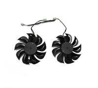 ZCDYGHU Ventilateur de Refroidissement pour Carte Graphique 75 mm GA81B2U 12 V 0,38 A 4 Broches RX 460 560 pour POWERCOLOR pour Dataland RX560 RX460 Red Dragon