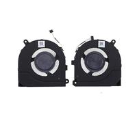 ZCDYGHU Ventilateur de Refroidissement pour processeur et Carte Graphique pour Ordinateur Portable Lenovo IdeaPad S740-15IRH, DC5 V, 4 Broches(Set)