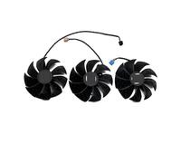 ZCDYGHU Ventilateur de Remplacement pour Carte Graphique EVGA GeForce RTX 3070/3080/TI 3090 FTW3 (87 mm) PLD09220S12H(3PCS)