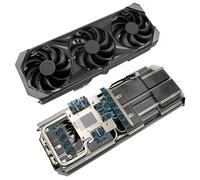 ZCDYGHU Ventilateur de Remplacement pour dissipateur Thermique Powercolor Red pour Carte Graphique AMD Radeon RX 7800 XT 16 Go (RX7800XT)