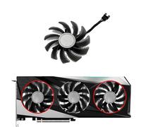 ZCDYGHU Ventilateur de Remplacement T128010SU pour Carte Graphique Gigabyte RTX 3060 Ti, Compatible avec Les Cartes Graphiques GeForce et RX 6600/6700 XT(A Fan)