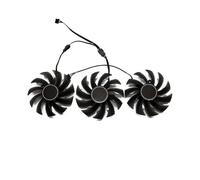 ZCDYGHU Ventilateurs de Carte Graphique PLA09215S12H pour GIGABYTE pour GeForce RTX 4070 Ti pour Ventilateur Refroidissement vidéo Eagle OC RTX4070Ti(3-Fan)