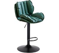 ZCEDZYSW Tabourets de comptoir de haute qualité, tendance, haut levage, pivotant, chaise de bar caissier, dossier de luxe commercial, (D)