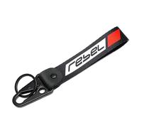 ZcerA Bloc de Pare-Chocs de Moto, Protection de Moteur, Barre de Protection, Compatible avec Rebel 1100 Rebel 500 300 250 CMX500 CMX1100 2023, Porte-clés(Keyring-Red)