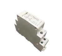 ZCERA Contacteur modulaire CA for Rail DIN CT1-25 2P 25A 220V/230V 50/60HZ 2NO/2NF/NONC(16A 2NO)