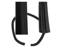 ZCera Porte-Bagages de Voiture Bande De Caoutchouc Antidérapante pour La Rainure Supérieure De La Barre Transversale Shark. Augmente La Friction Barres de Toit(1X1.6m)
