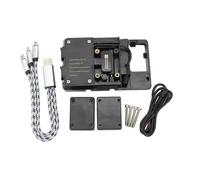 ZCera Porte Telephone Moto Support De Téléphone Portable avec Chargeur USB pour Moto Support De Navigation pour NC700D NC750D 2014 2015 2016 2017 2018 2019 2020(B)