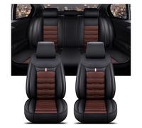 ZCera pour Jaguar Tous Les Modèles De Voitures XF pour F-Pace pour E-Pace pour I-Pace pour X-Type XE XJ XK Housse De Siège Auto Universelle Housses Siège Voiture(A-Black Coffee 5 Seat)