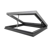 ZCFLWR Fenêtre de Toit avec télécommande, Ouverture électrique, puits de lumière avec capteur de Pluie, pour combles/Solarium/sous-Sol (L x l 81 x 91 cm / 32 x 36 po)
