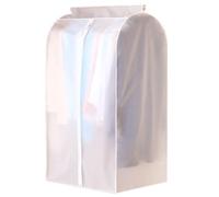 ZCFXIFGF Housse Anti-poussière pour Tringle à vêtements - Sac de Rangement zippé pour penderie, Organiseur de vêtements Suspendus pour Robes, Manteaux et Vestes (L60 x l50 x H90 cm)