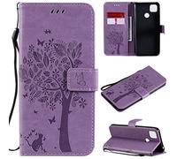 Zchen Coque pour Redmi 9C, Etui Pochette PU Cuir Portefeuille Housse Clapet Folio Livre Pliable Couvercle Rabattable pour Xiaomi Redmi 9C