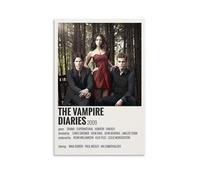 ZCHLATGDE The Vampire Diaries Poster Peinture décorative sur toile Art mural pour salon, chambre à coucher, art mural, impression d'image moderne, décoration de salle familiale, 30 x 45 cm