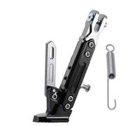 ZCHQF Béquille Latérale de Moto pour Ducati Multistrada V2 und V2s AB 2021 2022 2023 2024 2025 2026, Antidérapant Béquille Stationnement Réglable, Moto Modification Trépied,E