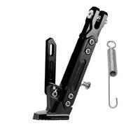 ZCHQF Béquille Latérale de Moto pour Ducati Multistrada V2 und V2s AB 2021 2022 2023 2024 2025 2026, Antidérapant Béquille Stationnement Réglable, Moto Modification Trépied,B