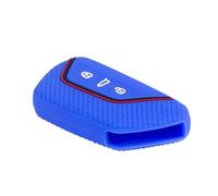 ZCHQF Coque de Clé de Voiture pour Cupra Formentor 2020-2023, Portable Voiture Clé Protection Étui Telécommande Clé Protecteur Accessoires,Normal-A Blue