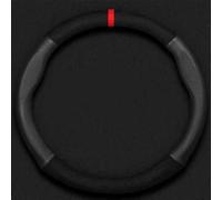 ZCHQF Couvre Volant Voiture pour BMW 3er M3 E90 E91 E92 E93 F30 F31 F34 F35 F80, Souple Durable Respirante Antiderapante Volant de Voiture Protection Accessoires,Normal-B