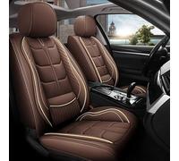 ZCHQF Housse de Siège Voiture pour Honda HR V HR V Sport HR V e:HEV, Cuir 5 Places Imperméable Respirant Protections de Sièges Accessoires,Coffee
