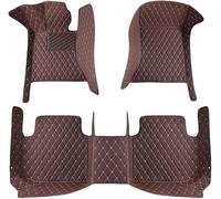ZCHQF Tapis Voiture Cuir pour Mercedes Benz AMG GLE W166 GLE 43 63 63S SUV 2015-2017 2018 (LHD), Tapis Couverture Personnalisée Complète Antidérapant Moquette Imperméable Accessoires,J-Coffee
