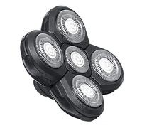 Zchui Tondeuse à cheveux Rasoir électrique Rasage Shaver Head/ têtes Durable de rechange universelle pour barbe, Double anneau rapide Free Size Noir