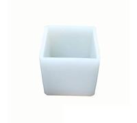 ZChun Moule De Silicone Carré Superbe Grand Cube De 10cm, Outils De Fabrication De Bijoux De Moulage De Résine