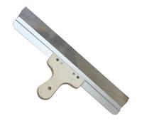 ZCHYTOOL Spatule à Enduit Parfait Lisse 40 cm Inoxydable Pour Finition Professionnel Plâtre Rénovation Murale et Peinture