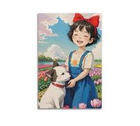 ZCJYMX Posters décoratifs pour enfants et chiens - Poster Marvel décoratif sur toile pour chambre à coucher - Impression d'art moderne pour famille (40 x 60 cm)