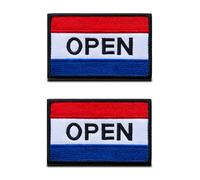 Zcketo Lot de 2 écussons tactiques et amusants pour vêtements chapeau, sac à dos, uniforme de travail d'équipe, motard, voyage, harnais pour chien