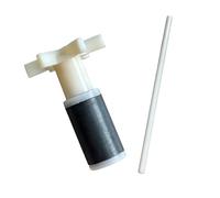 ZCLYHT Roue de rechange pour Fluval 404, 405, roue magnétique avec pales de ventilateur droites avec arbre en céramique 404, 405-110 V