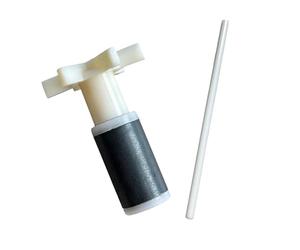 ZCLYHT Roue de rechange pour Fluval 404, 405, roue magnétique avec pales de ventilateur droites avec arbre en céramique 404, 405-110 V