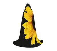 Zcmkjlg Cape à capuche pour adolescent, sorcière, vampire, magicien, Halloween, fête, cosplay