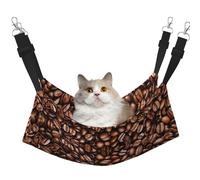 Zcmkjlg Hamac amusant en grains de café torréfiés pour animaux domestiques, chats, furets, hamster, chaton