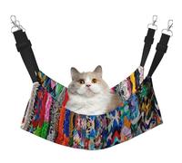 Zcmkjlg Hamac en papier origami multicolore pour animaux domestiques, chats, furets, hamster, chaton