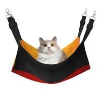 Zcmkjlg Hamac pour animaux domestiques avec drapeau de l'Allemagne - Pour chats, furets - Convient pour animaux de compagnie, cochon d'Inde, hamster, chaton