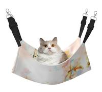 Zcmkjlg Hamac souple en forme de libellules et de lys pour animaux domestiques, chats, furets, cochons d'Inde, hamster, chaton