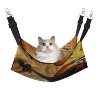 Zcmkjlg Hamac souple pour animal domestique avec violon et livre, pour chats, furets, cochons d'Inde, hamster, chaton
