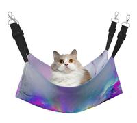 Zcmkjlg Northern Lights Hamac pour animaux domestiques Motif peinture des aurores boréales