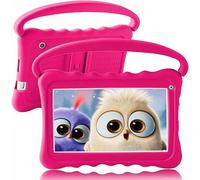 zcobro Tablette pour Enfant 7 Pouces Android Tablette Enfants avec WiFi,IPS,Bluetooth,ContrôLe Parental, Logiciel Enfant Pré-Installé Quad Core 32Go ROM Tablette Tactile Educative Youtube (Rouge)