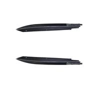 ZCPOPKNHNZ 2 Pièces pour Série 5 G30 M-Tech 525i 530i 540i M-Sport 2017-2023 Aileron De Pare Chocs Arrière Diffuseur Et Garnitures Latérales(Aspect Carbone)