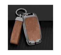 ZCPOPKNHNZ Coffret Clé Voiture Coque Protection sans pour Land pour Rover A9 pour Range pour Sport pour Evoque pour Freelander pour Discovery(Gun Brown)