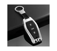 ZCPOPKNHNZ Coffret De Clé Voiture pour JAC JS6 JS8 JS4 Sol pour Sehol QX E10X E30X E50A X4 X8 X6 T8 T9 Plus A5 E40X E20X Porte-clés Fob(Argent,Style 2)