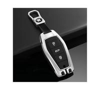 ZCPOPKNHNZ Coffret De Clé Voiture pour JAC JS6 JS8 JS4 Sol pour Sehol QX E10X E30X E50A X4 X8 X6 T8 T9 Plus A5 E40X E20X Porte-clés Fob(Argent,Style 3)