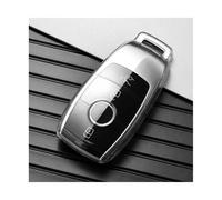ZCPOPKNHNZ Coque Protectrice Transparente TPU Clé Voiture pour Mercedes pour Benz E C S GLC Class E200 E400 E63 W213 S550 S560 C260 A200(Transparent)