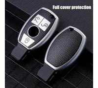 ZCPOPKNHNZ Étui De Coque en TPU pour Clé Voiture pour Mercedes pour Benz A C E S G Class GLA CLA GLK GLC CLS W204 W463 W176 W251 W205 AMG(Rouge)