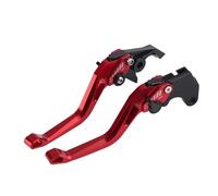ZCPOPKNHNZ Leviers de frein et d'embrayage 5D pour moto pour Yamaha pour Tenere 700 XTZ700/XTZ07/Rally 2019-2025 Tenere700 pour World pour Raid 2022(ROUGE)