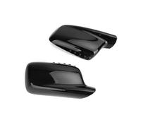 ZCPOPKNHNZ Paire Pour Série 7 E65 E66 2001-2008 E67 2002-2008 Pour E46 Coupé Coque De Rétroviseur Latéral Capot D'Aile Couvre(Noir brillant)