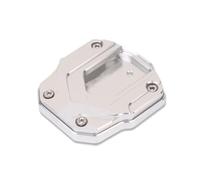 ZCPOPKNHNZ Pour C400X C400GT K51 400gt 2019 2020 2021 2022 2023 Plaque D'extension De Béquille Latérale De Moto(Argent)