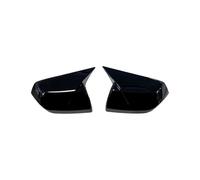 ZCPOPKNHNZ Pour Cadillac Pour Escalade Pour ESV 2021-2025 Couvercle De Rétroviseur Latéral Capuchon D'aile Coque Garniture Porte Extérieure(Noir brillant)
